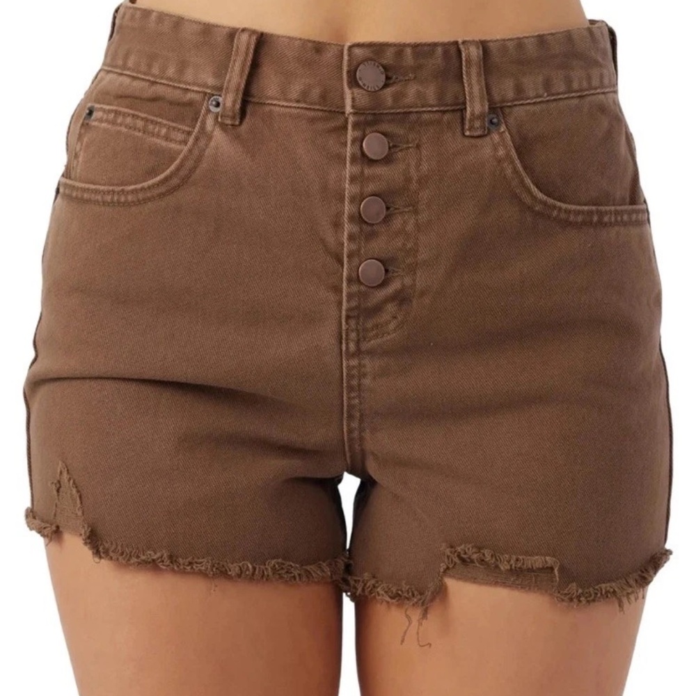 O’Neill Samira Brown Sugar Women’s Denim Shorts Size 27